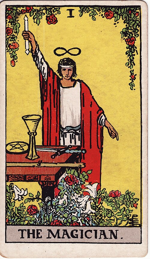 RWS Tarot 01 Magician